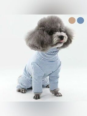 NEW Dog Fashion Turtleneck Pajamas Outfit. EU Import